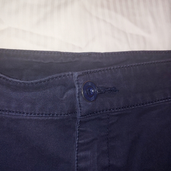 Lane Bryant navy blue shorts - Picture 2 of 5